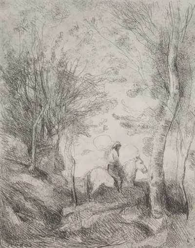 The Great Cavalier in the Wood