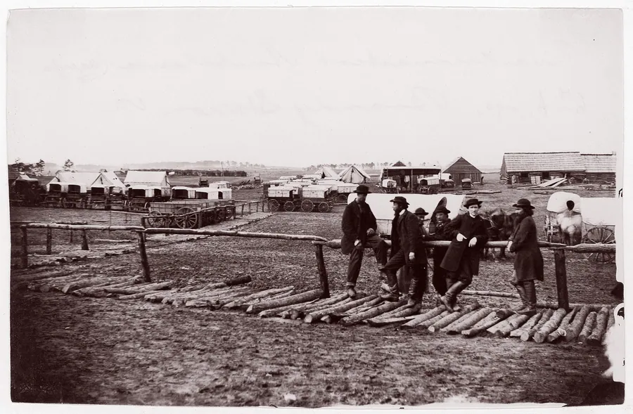 Fort Ellsworth, Alexandria, Virginia by Mathew B. Brady