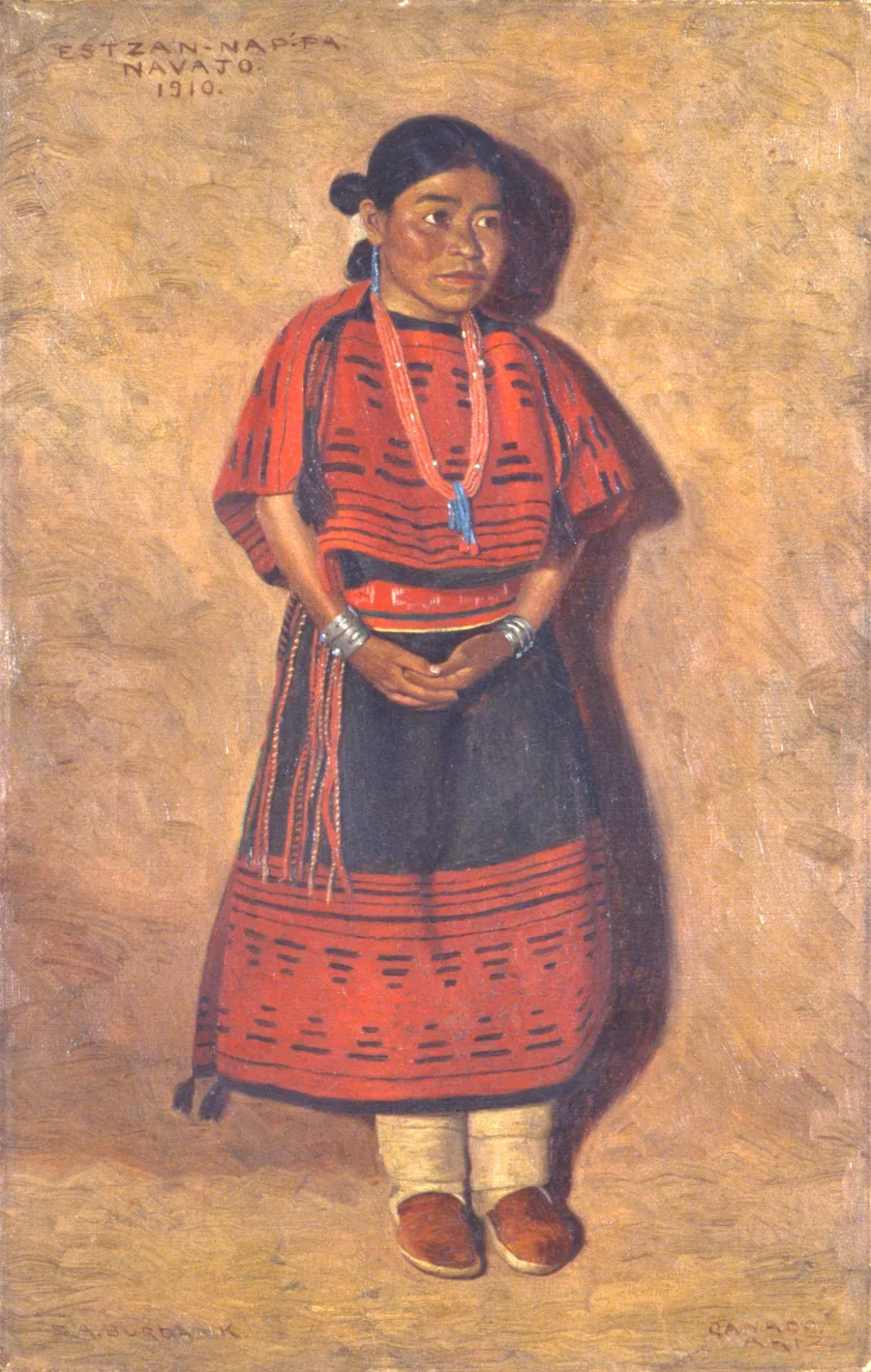 Estzan-Nap-Pa by Elbridge Ayer Burbank, born Harvard, IL 1858-died San Francisco, CA 1949