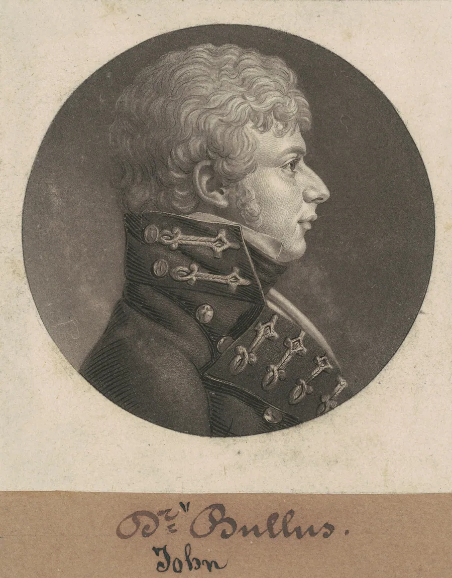 John Bullus by Charles B. J. Févret de Saint-Mémin
