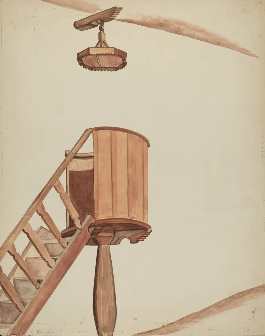 Pulpit by E. Boyd
