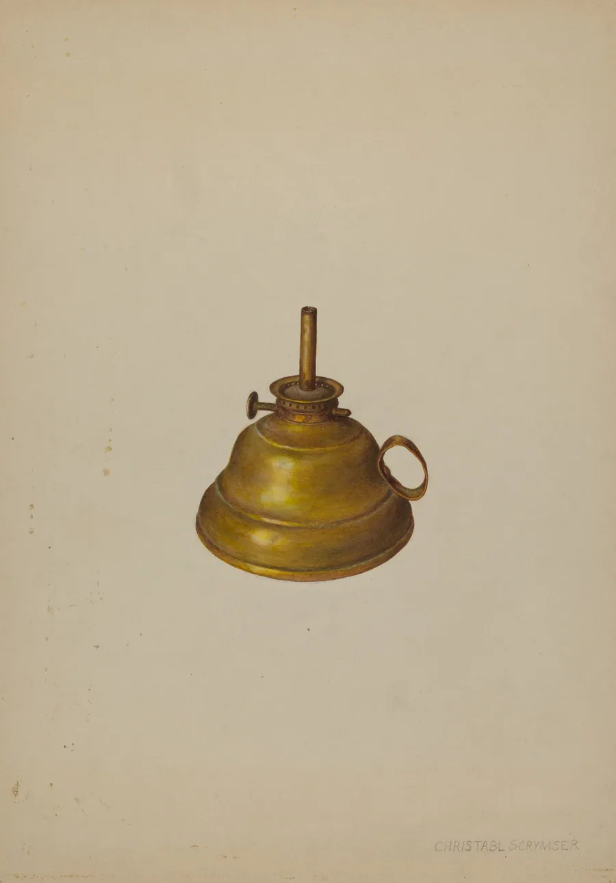 Camphene Lamp by Christabel Scrymser