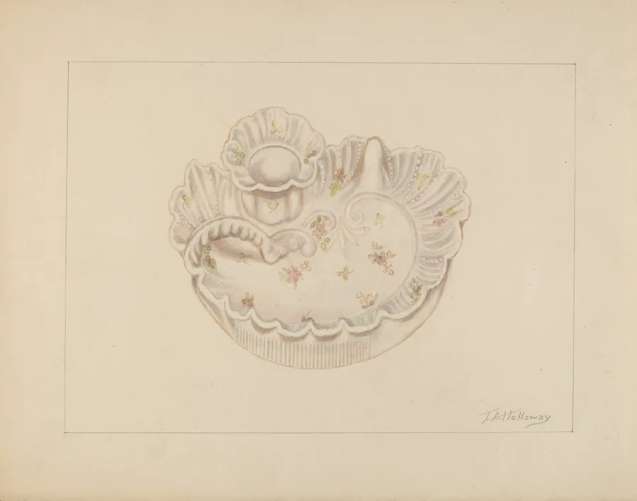 Candle Holder by Thomas Holloway