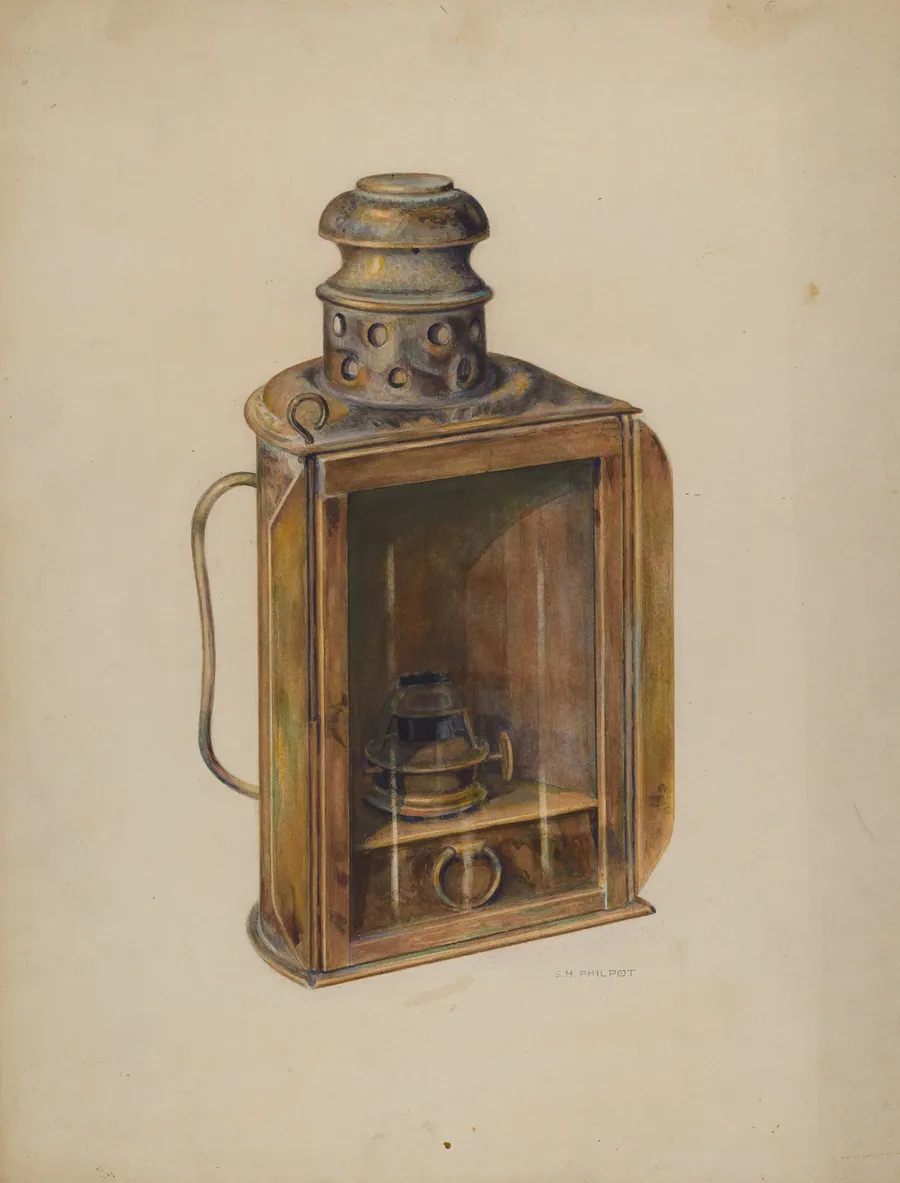 Ship Lantern by Samuel Philpot