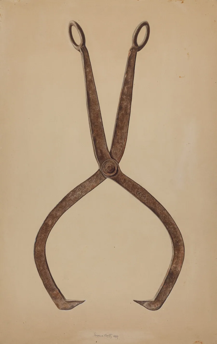 Ice Tongs by Eugene Bartz