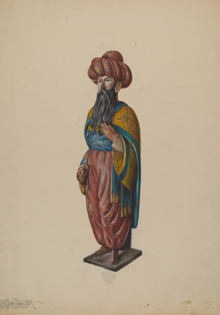 Cigar Store Turk by Walter Hochstrasser