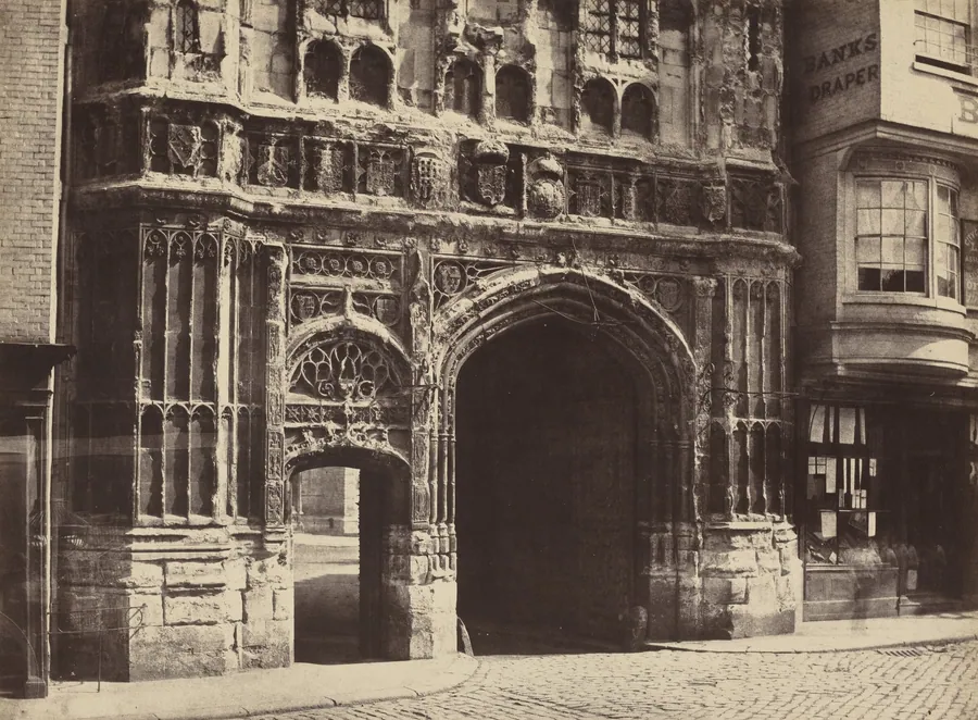 Christchurch Gateway, Canterbury by Benjamin Brecknell Turner