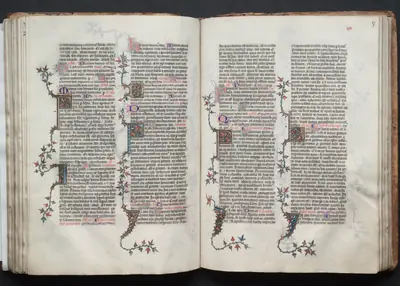 The Gotha Missal:  Fol. 87r, Text