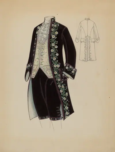 Man's Court Costume
