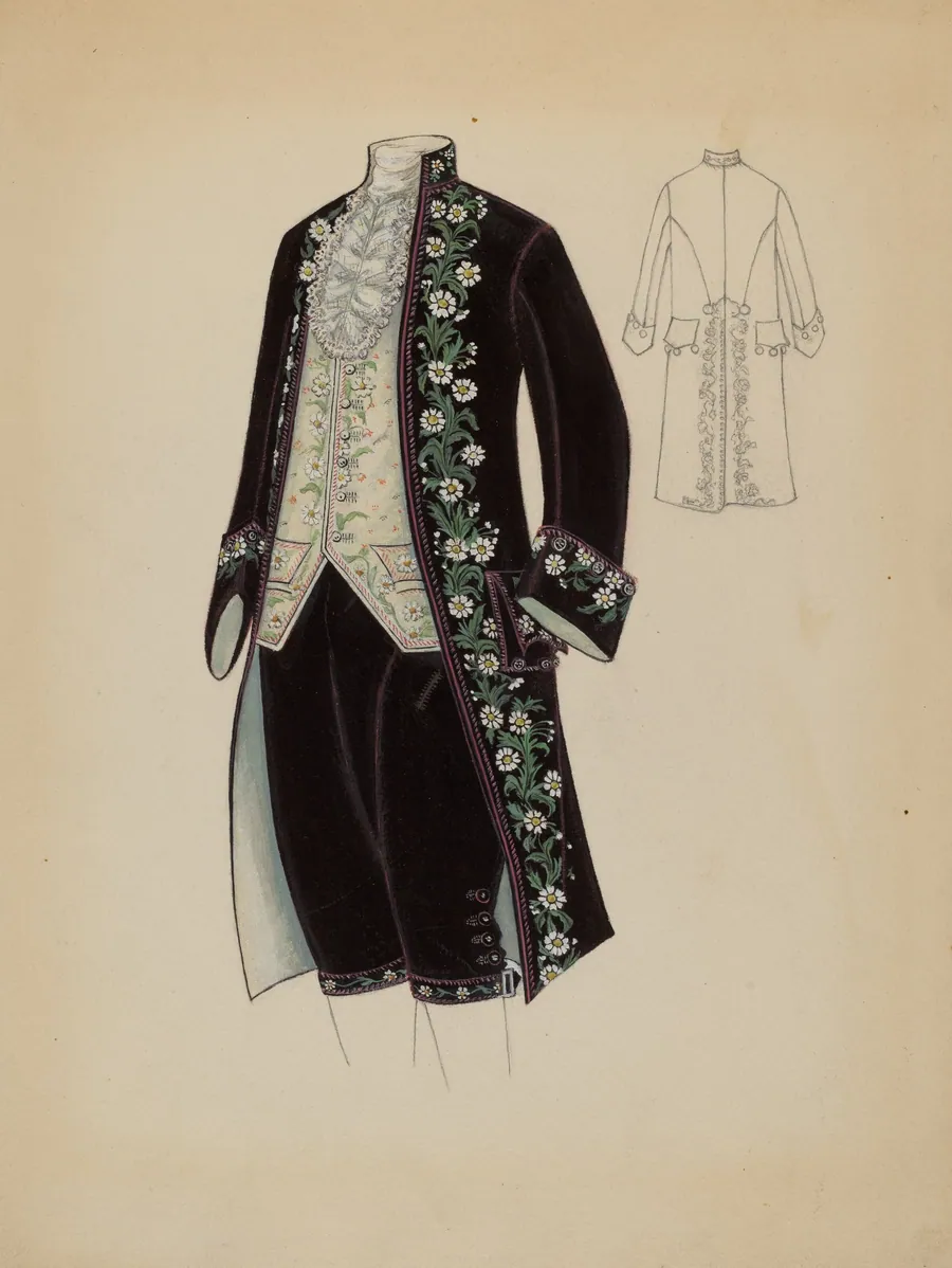 Man's Court Costume by Marie Mitchell