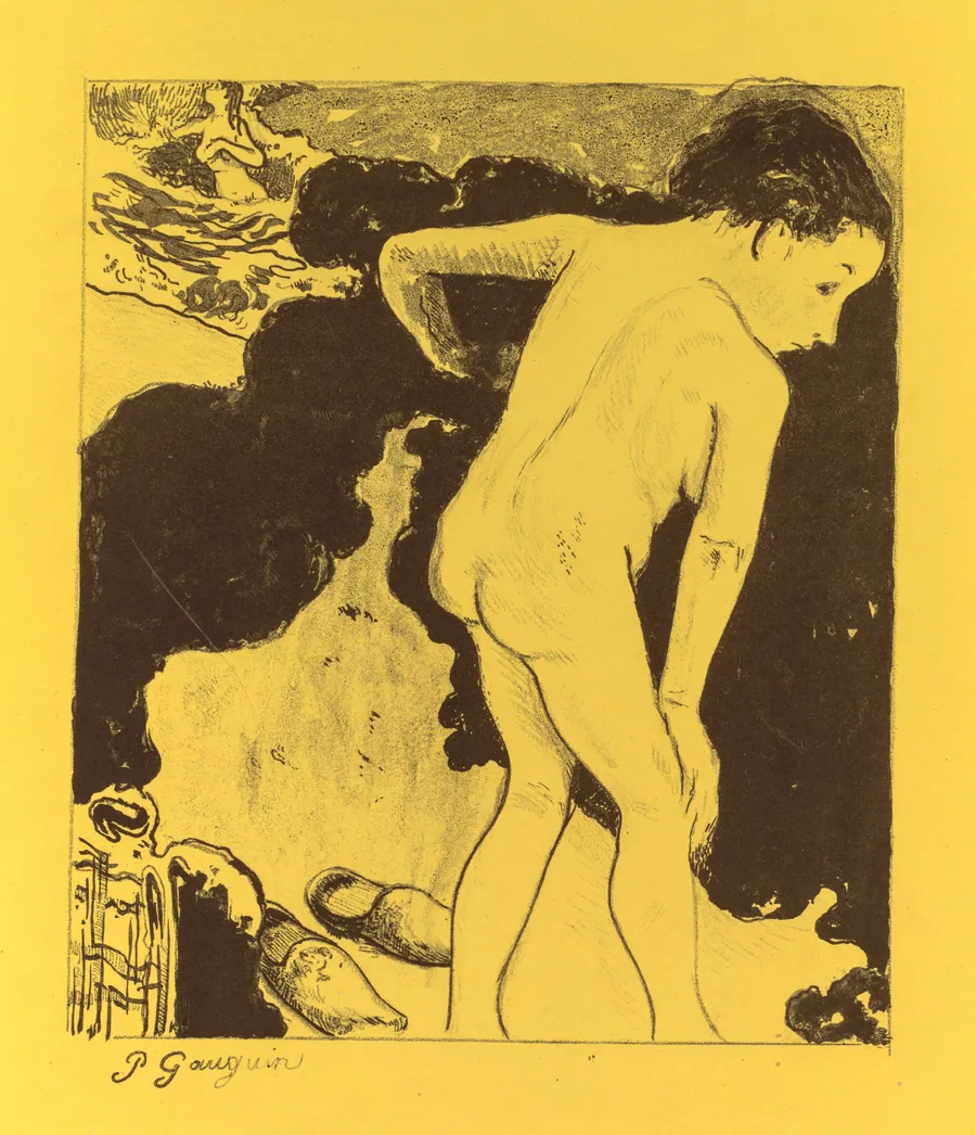 Volpini Suite:  Breton Bathers (Baigneuses Bretonnes) by Paul Gauguin