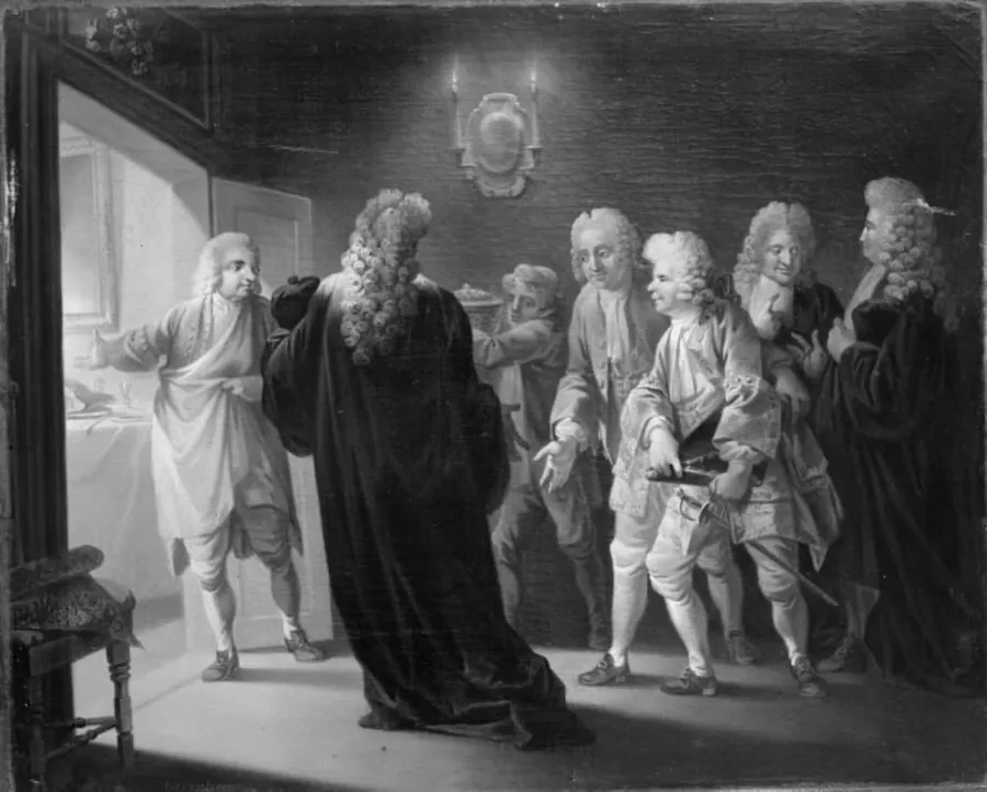 Den pantsatte Bondedreng, II akt, 8. scene by C.A. Lorentzen