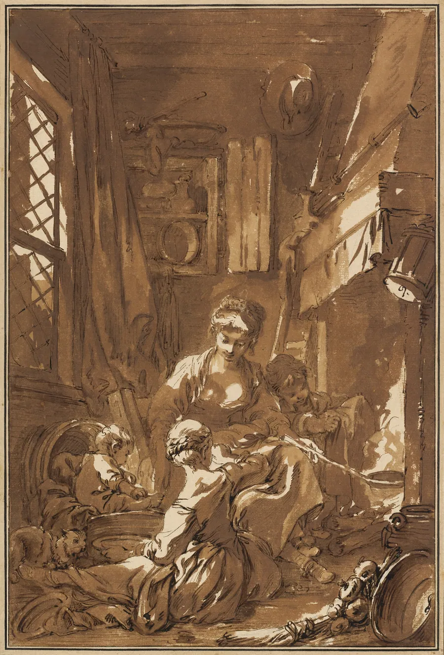 Crêpes by François Boucher