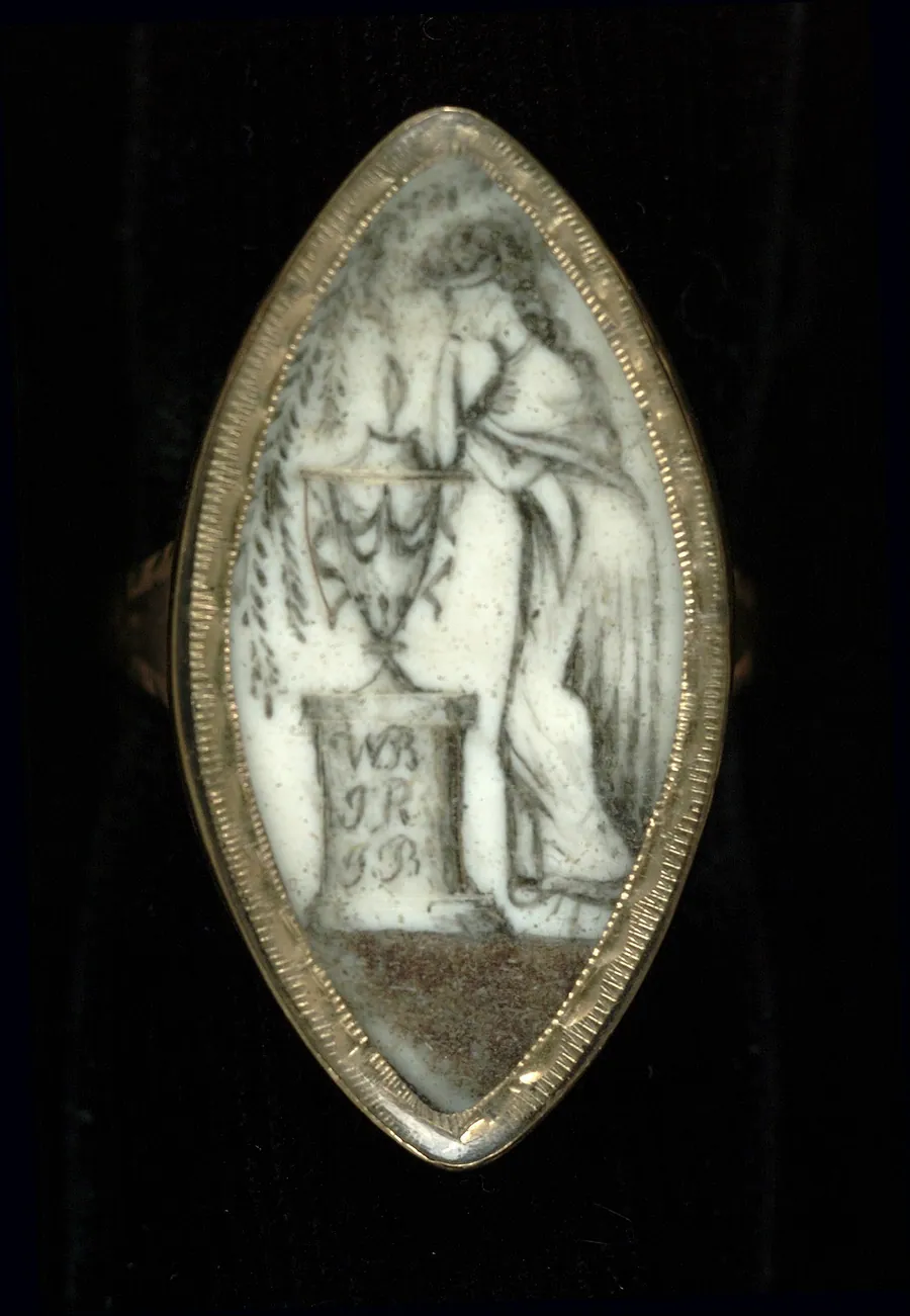 Mourning Ring for William Burnside by Unidentified