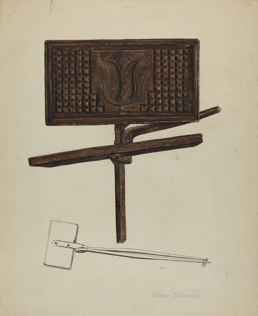 Waffle Iron by Isabelle De Strange