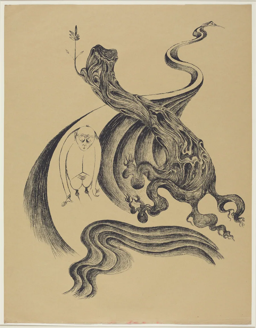 Am Wegende (End of the Road) by Heinrich Hoerle
