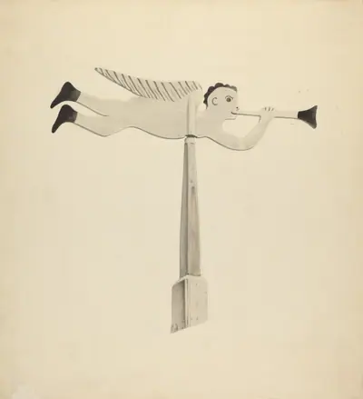Weather Vane - Angel Gabriel