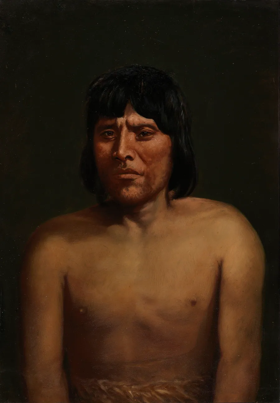 Araucanian Man by Unidentified (South American?)