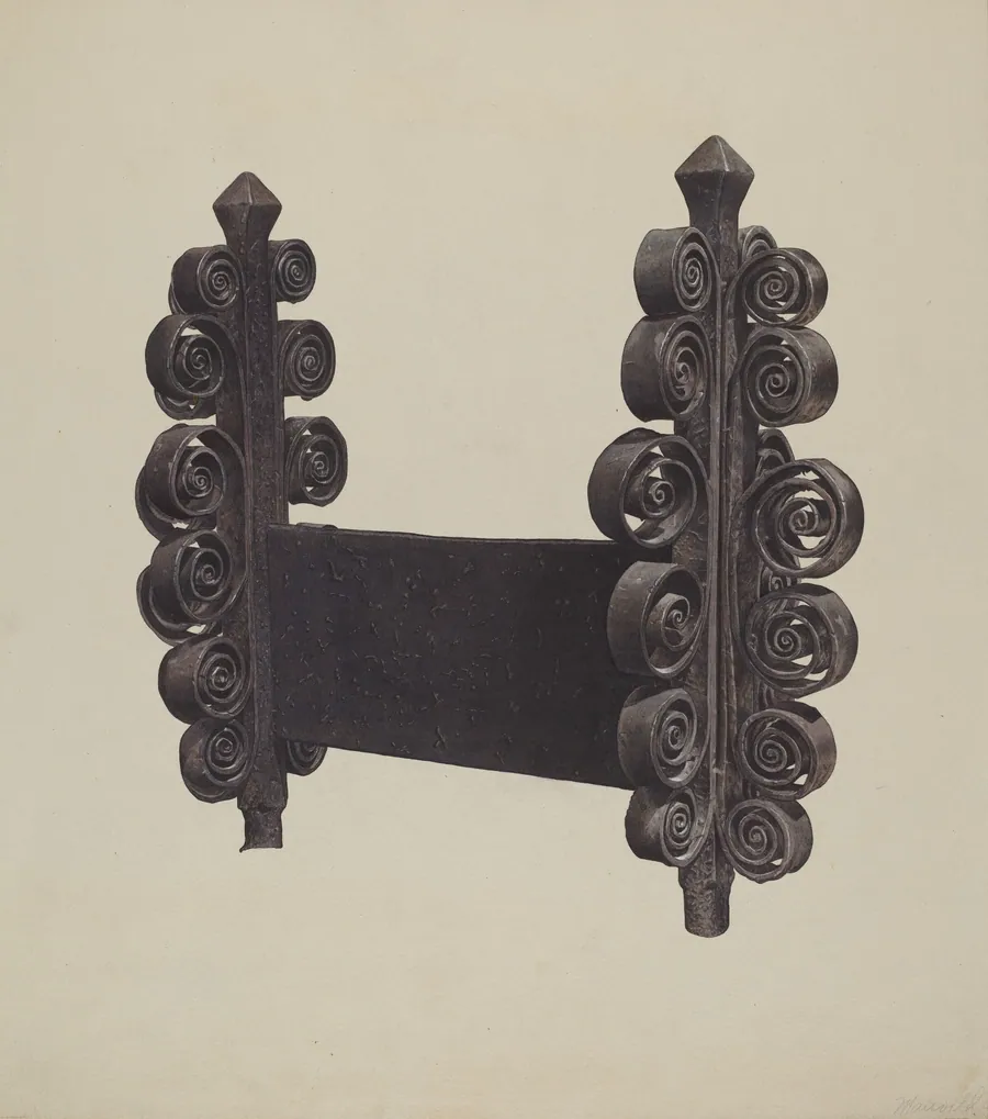 Wrought Iron Ornament by Mauvell