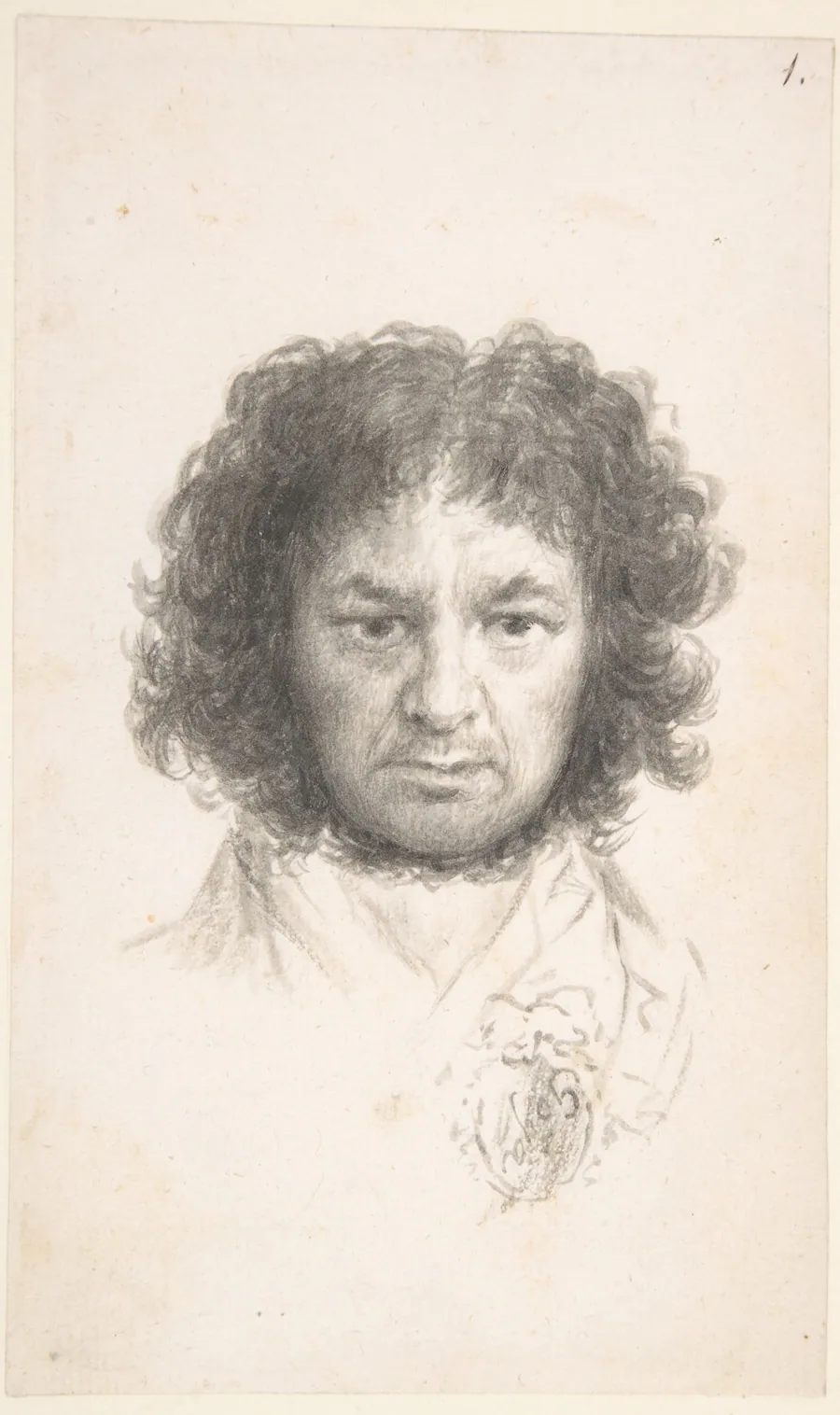 Self-portrait by Goya (Francisco de Goya y Lucientes)