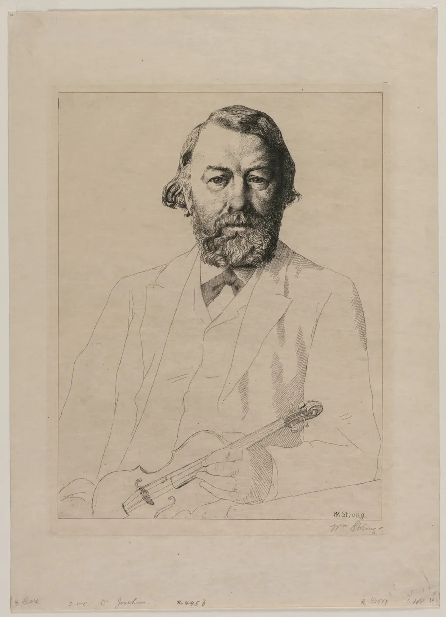 Dr. Joachim by William Strang