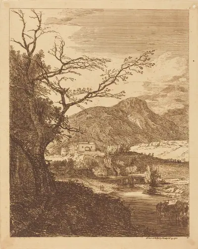 Capriccio with Edinburgh Castle and Arthur's Seat