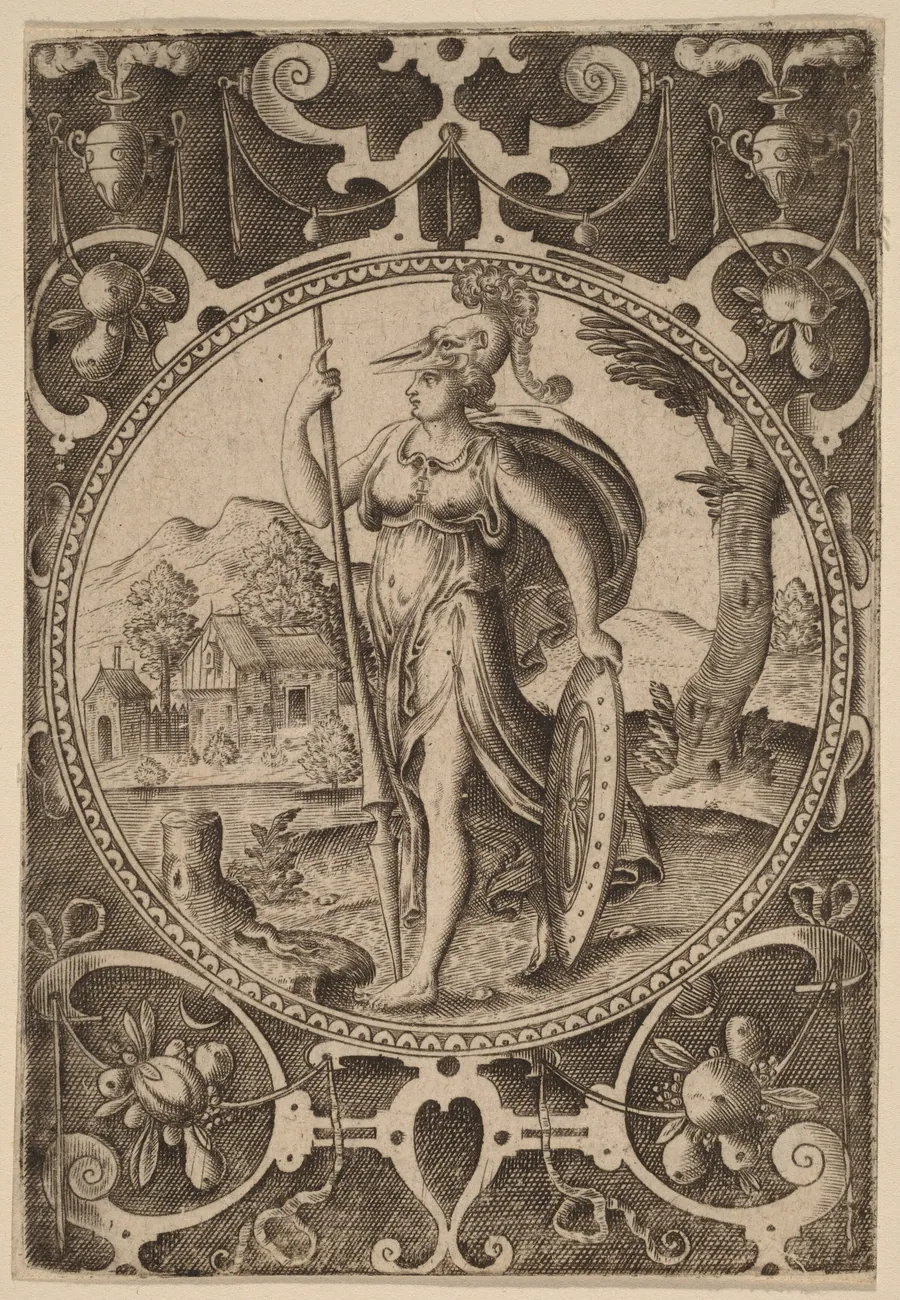 Minerva by Netherlandish 16th Century