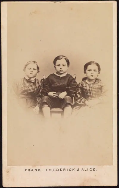 Frank, Frederick & Alice. "The Children of the Battle Field"