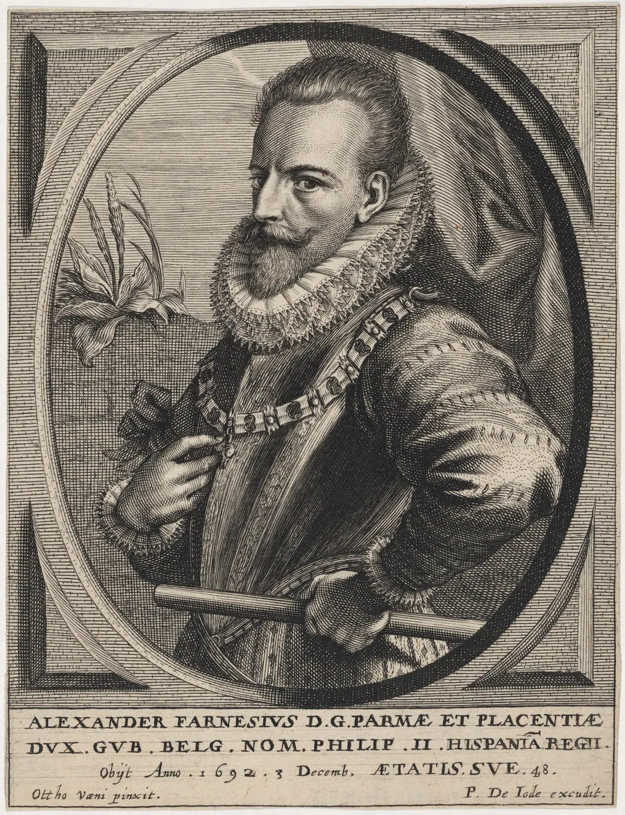 Alexander Farnese, Duke of Parma by Pieter de Jode II