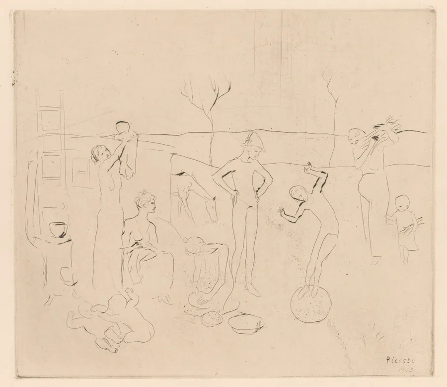 The Saltimbanques by Pablo Picasso