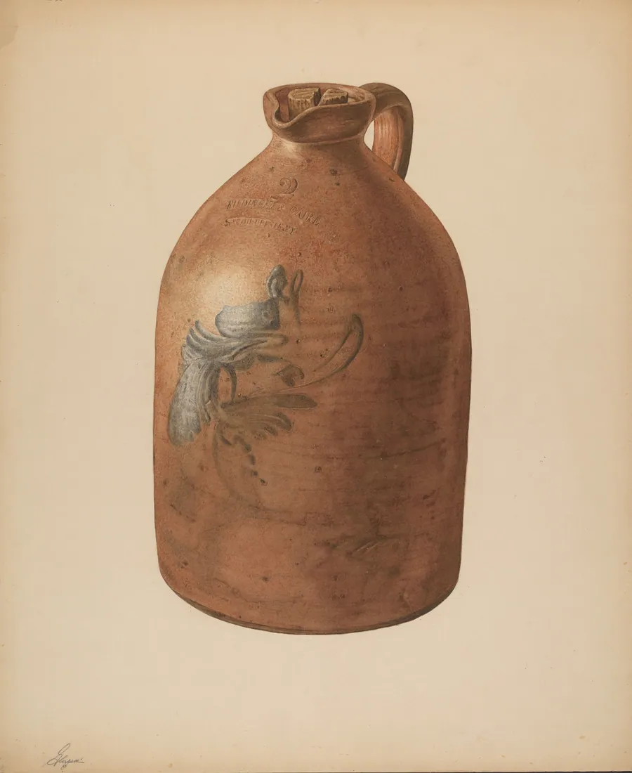 Molasses Jug by Giacinto Capelli