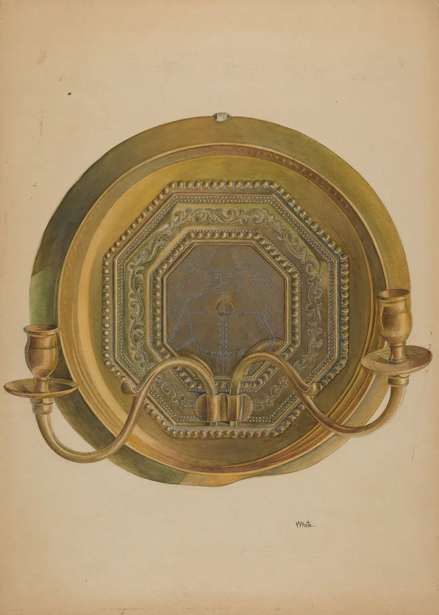 Sconce by Edward White