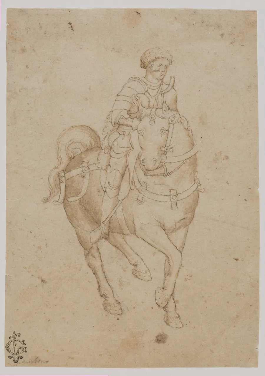A Warrior on Horseback by The Veneto