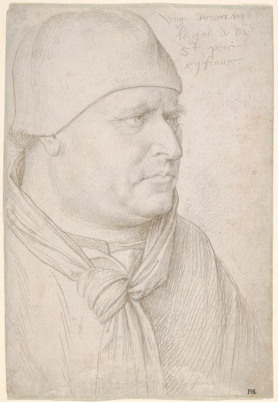 Portrait of Alain de Coëtivy (1407–1474) by Jean Fouquet