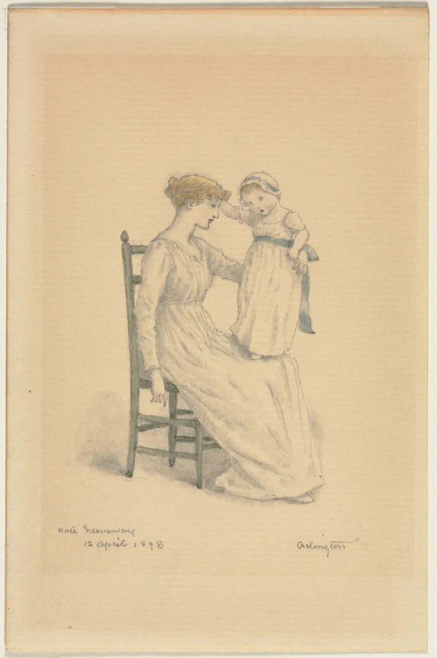 Mother and Child by Kate Greenaway
