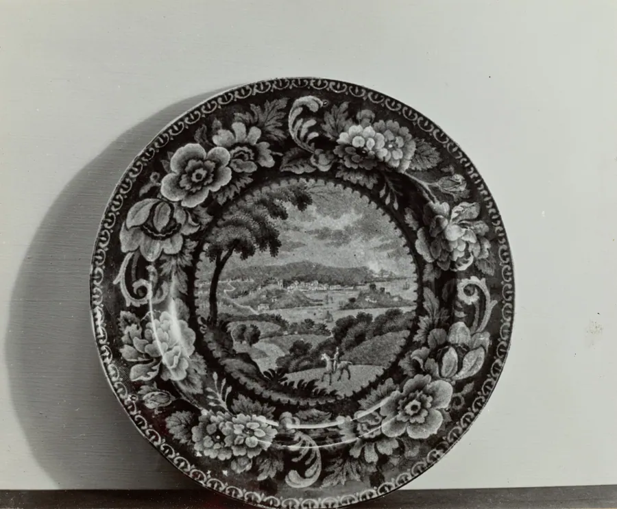 Plate - "View of Washington" by Helmut Hiatt