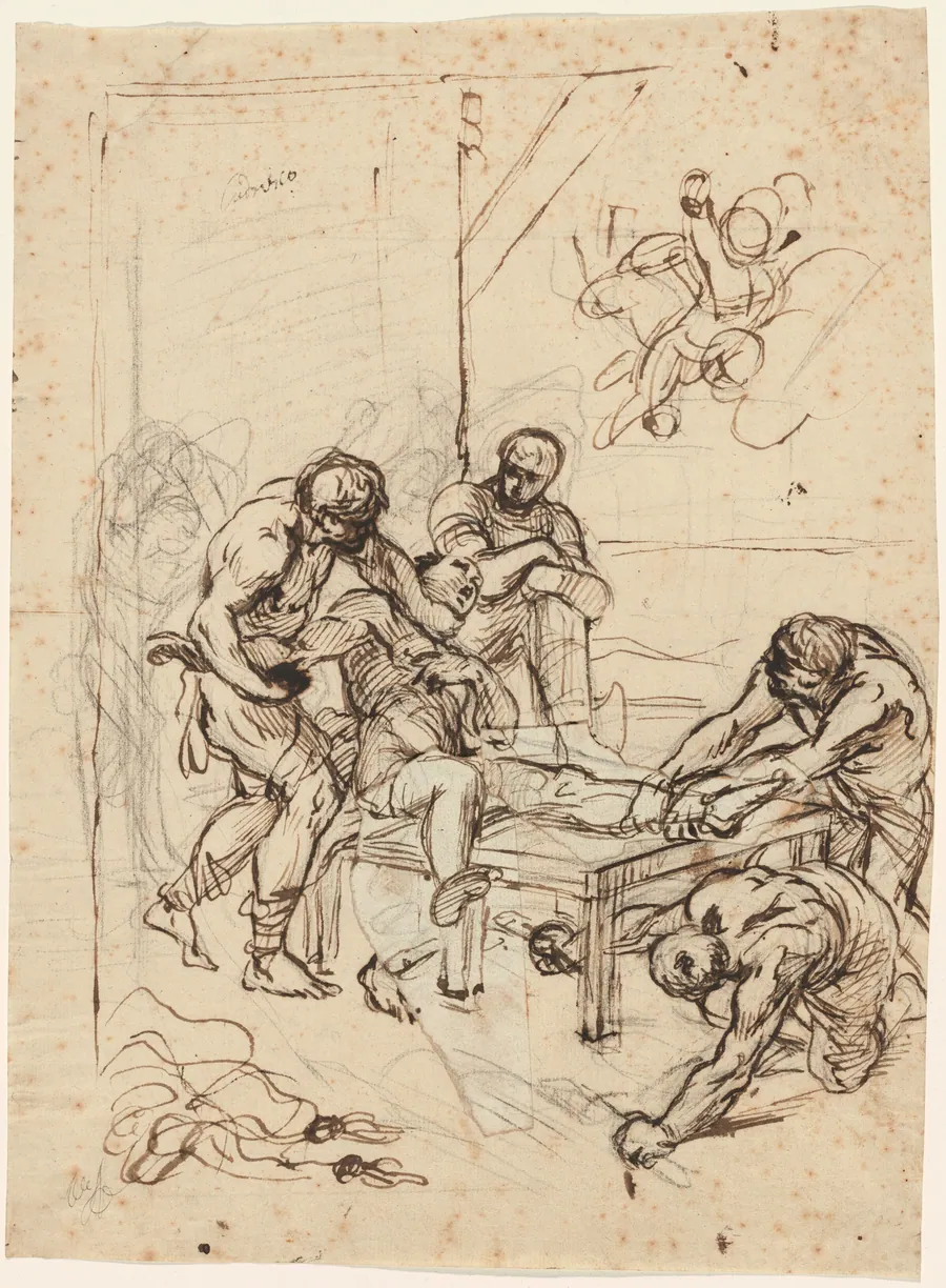 The Martyrdom of Saint Lawrence by Lodovico Carracci