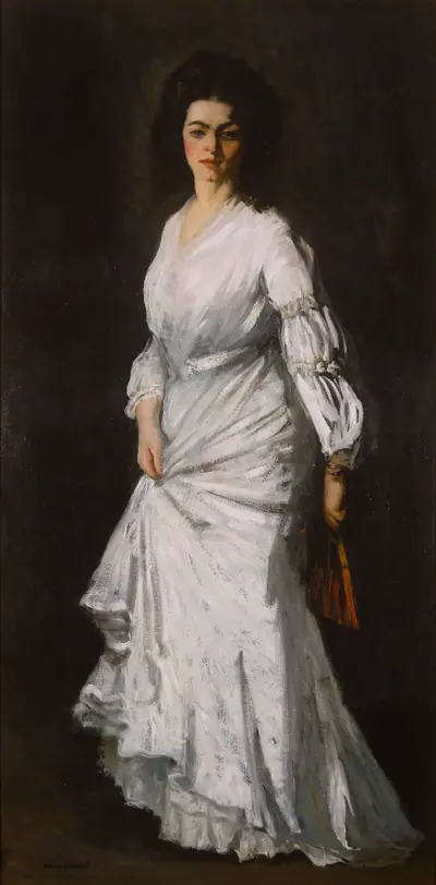 Woman in White: Portrait of Eugenie Stein