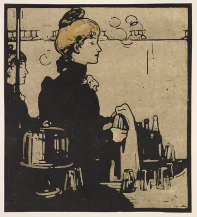 London Types: Barmaid