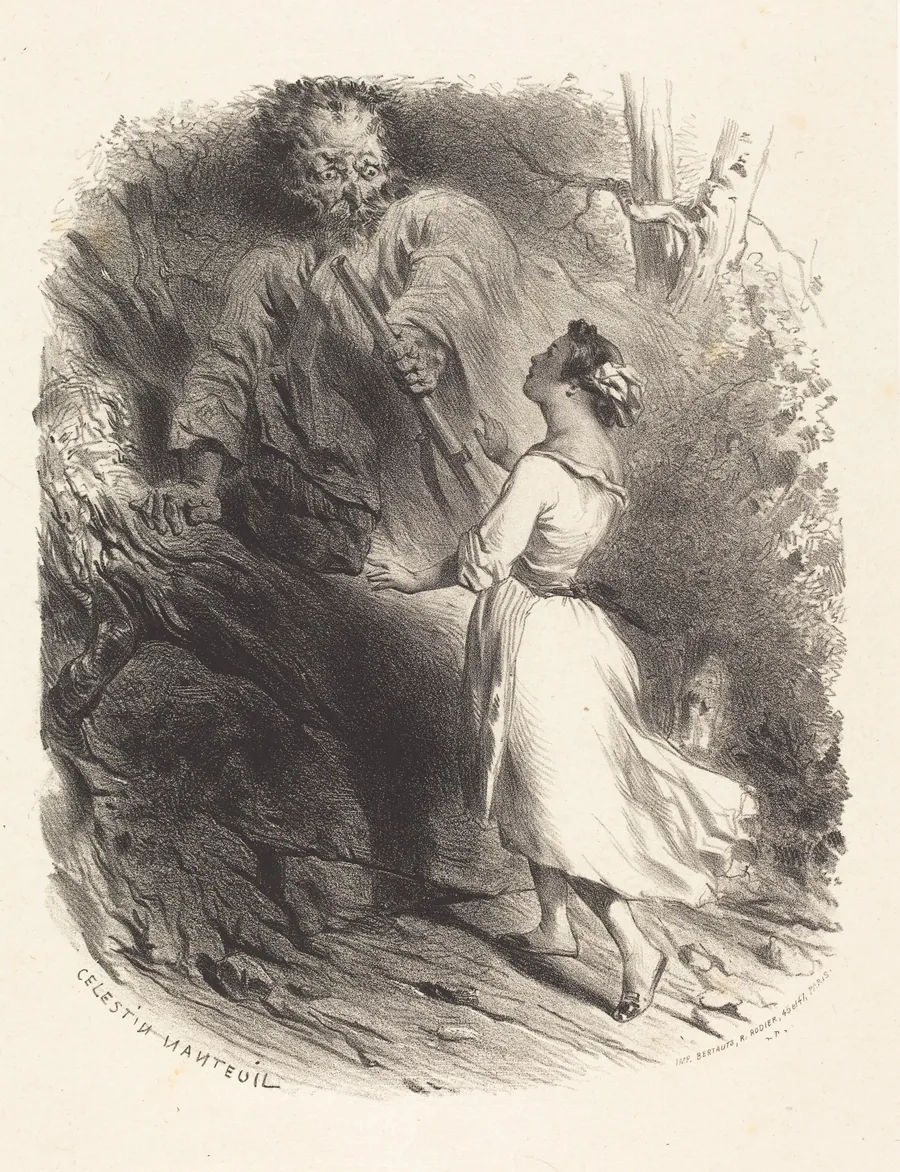 Hunter Surprised by Célestin Nanteuil