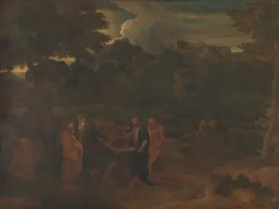 Kristus helbreder de to blinde ved Jericho