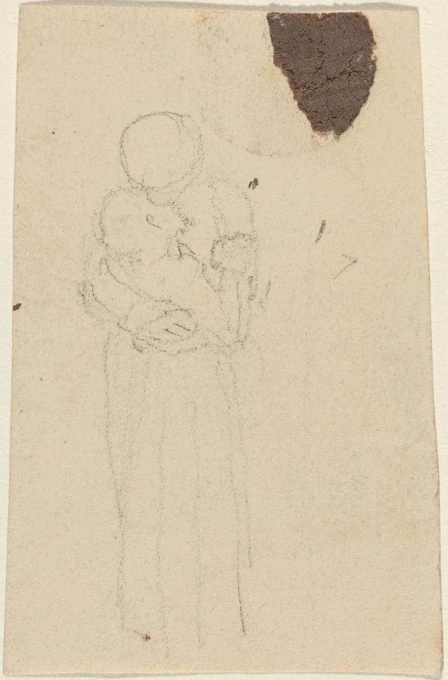 Two Figures Embracing by John Flaxman