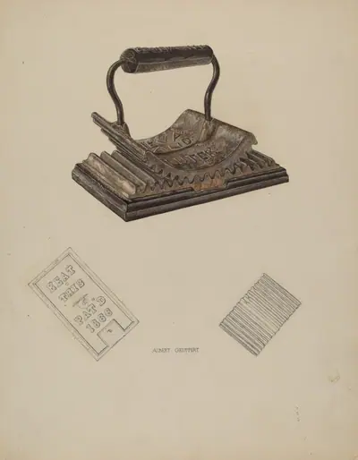 Fluting Iron