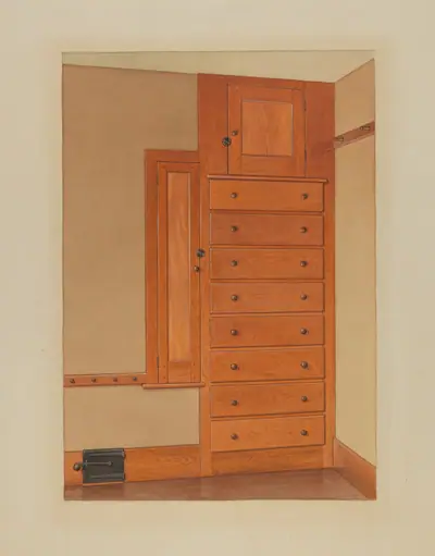 Shaker Built-In Cupboard