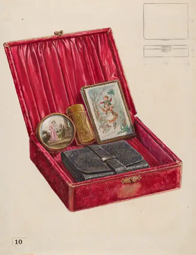 Lady's Dressing Case