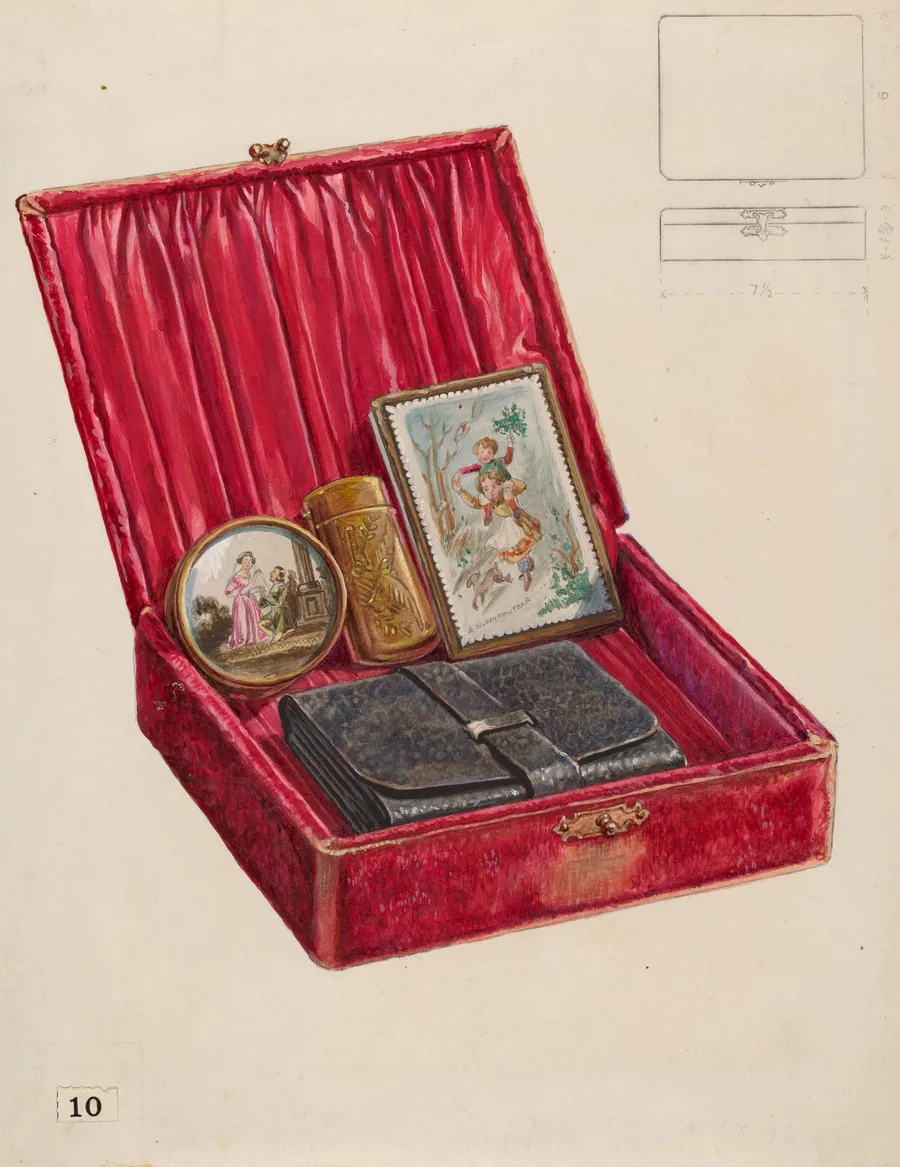 Lady's Dressing Case by Thomas Holloway