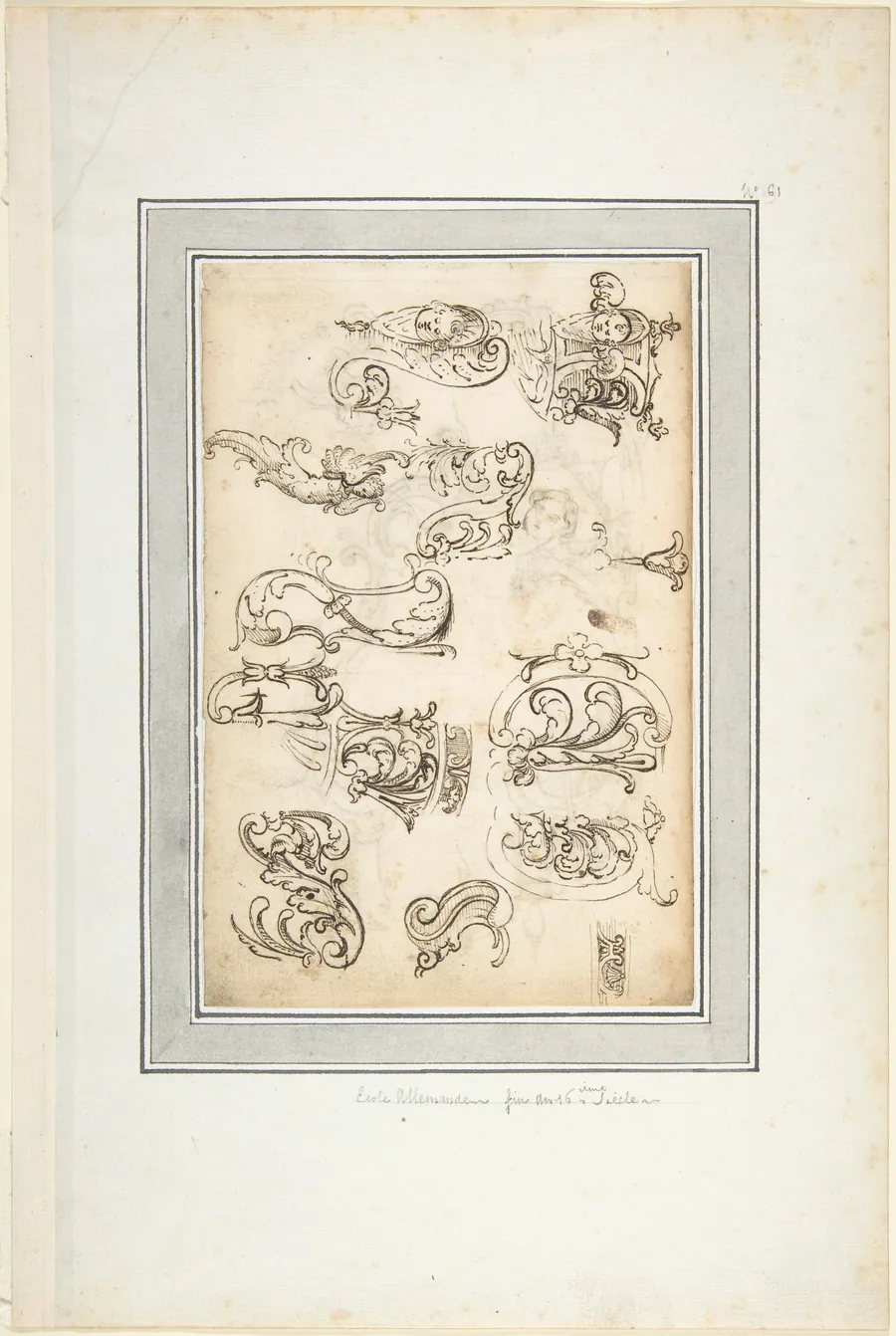 Various Ornamental Designs by Anonymous, German, 19th century