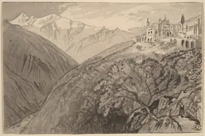 A Town on a Hilltop (Sanctuary of Lampedusa)
