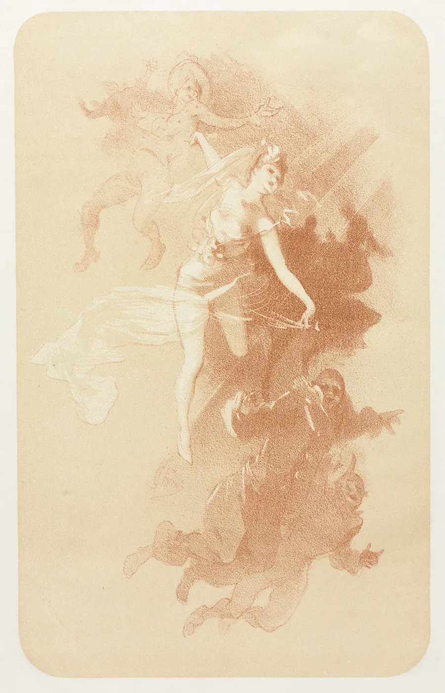 The Dance by Jules Chéret