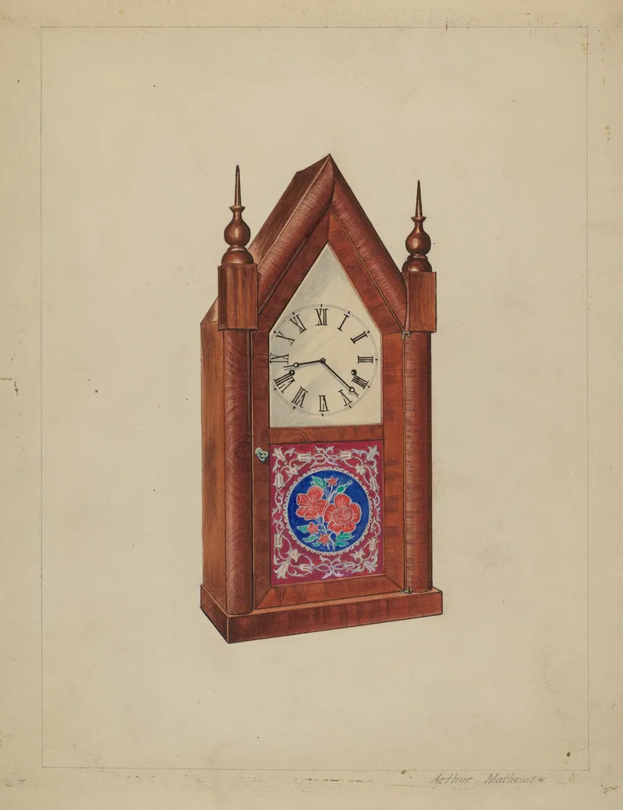 Steeple Clock by Arthur Mathews